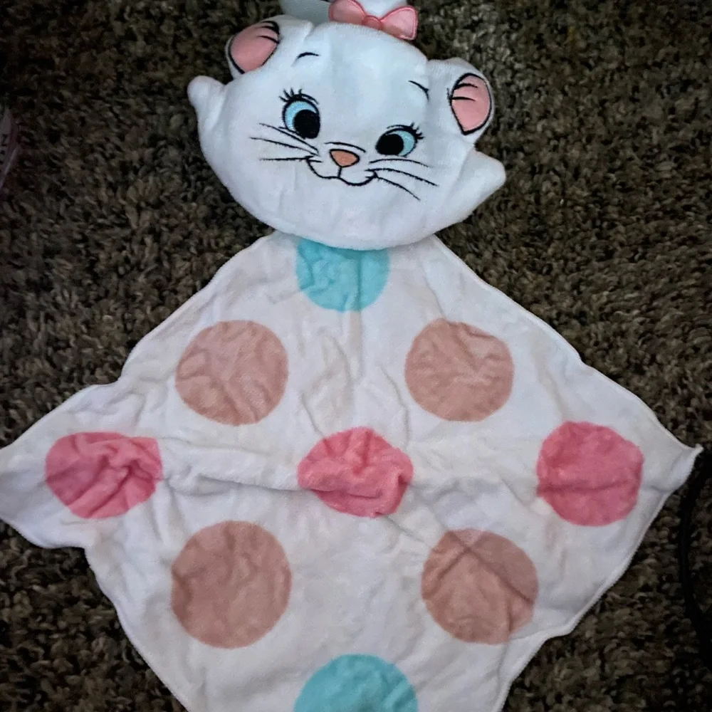 Disney Marie the cat plush lovey